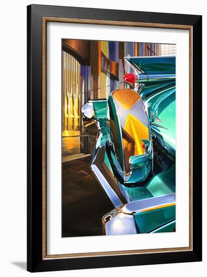 '59 Cadillac Coup Deville-Graham Reynolds-Framed Art Print