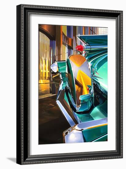 '59 Cadillac Coup Deville-Graham Reynolds-Framed Art Print