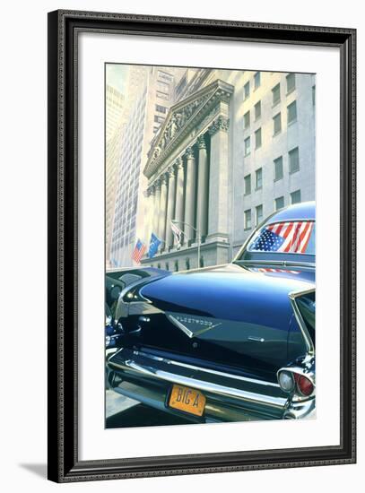 '59 Cadillac Fleetwood Bougham-Graham Reynolds-Framed Art Print