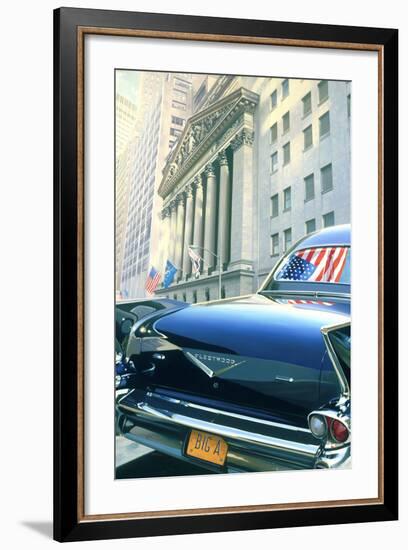 '59 Cadillac Fleetwood Bougham-Graham Reynolds-Framed Art Print