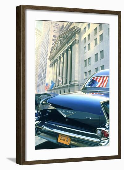 '59 Cadillac Fleetwood Bougham-Graham Reynolds-Framed Art Print