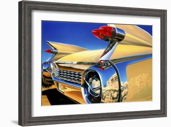 '59 El Dorado Athens-Graham Reynolds-Framed Art Print