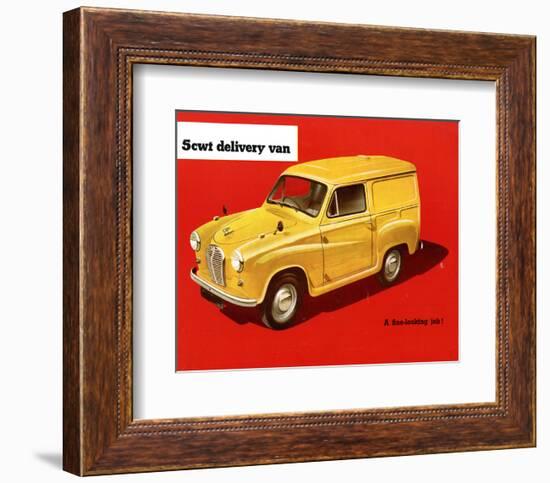 5Cwt Delivery Van-null-Framed Art Print
