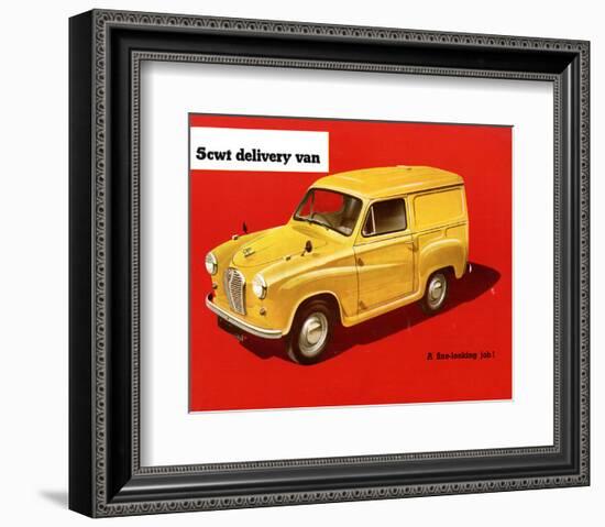 5Cwt Delivery Van-null-Framed Art Print