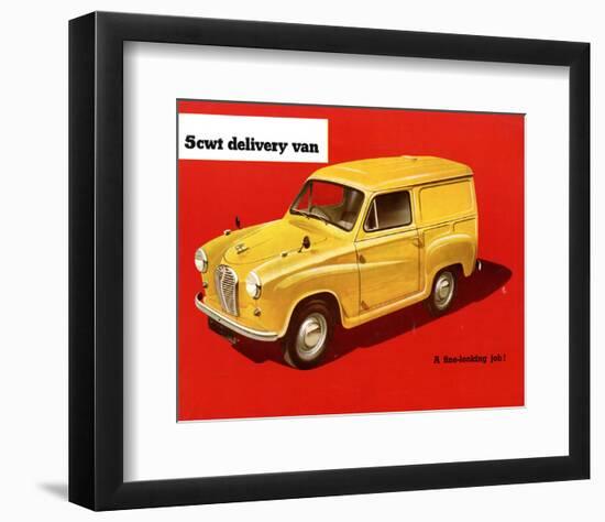 5Cwt Delivery Van-null-Framed Art Print