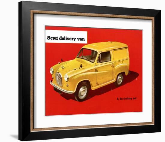 5Cwt Delivery Van-null-Framed Art Print