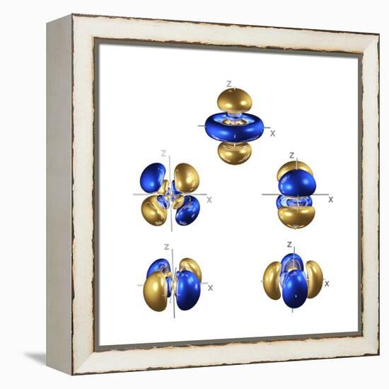 5d Electron Orbitals-Dr. Mark J.-Framed Premier Image Canvas