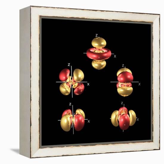 5d Electron Orbitals-Dr. Mark J.-Framed Premier Image Canvas