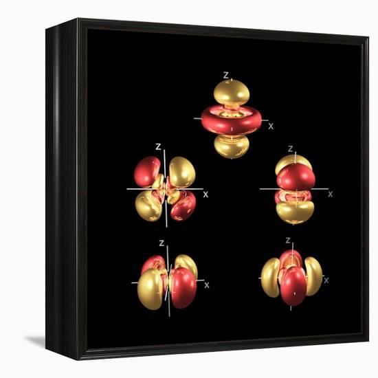 5d Electron Orbitals-Dr. Mark J.-Framed Premier Image Canvas