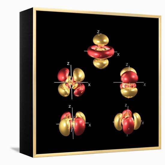 5d Electron Orbitals-Dr. Mark J.-Framed Premier Image Canvas