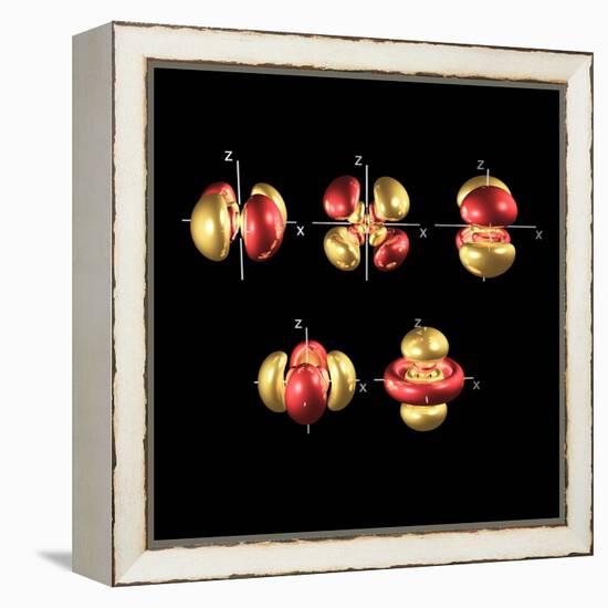 5d Electron Orbitals-Dr. Mark J.-Framed Premier Image Canvas