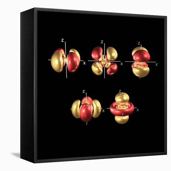 5d Electron Orbitals-Dr. Mark J.-Framed Premier Image Canvas