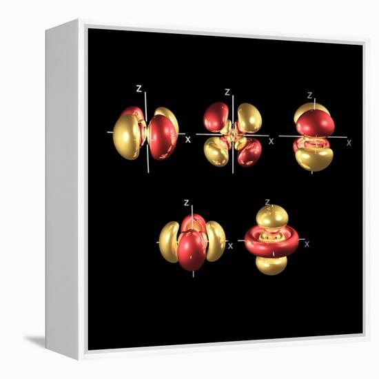 5d Electron Orbitals-Dr. Mark J.-Framed Premier Image Canvas