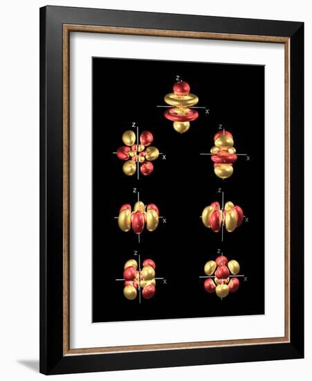 5f Electron Orbitals, General Set-Dr. Mark J.-Framed Photographic Print