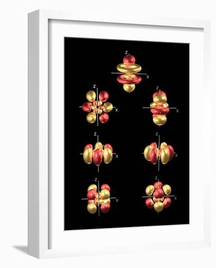 5f Electron Orbitals, General Set-Dr. Mark J.-Framed Photographic Print