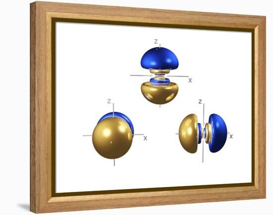 5p Electron Orbitals-Dr. Mark J.-Framed Premier Image Canvas