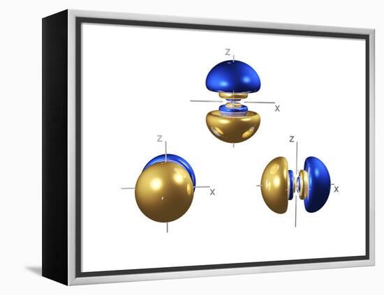 5p Electron Orbitals-Dr. Mark J.-Framed Premier Image Canvas