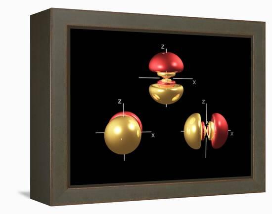 5p Electron Orbitals-Dr. Mark J.-Framed Premier Image Canvas