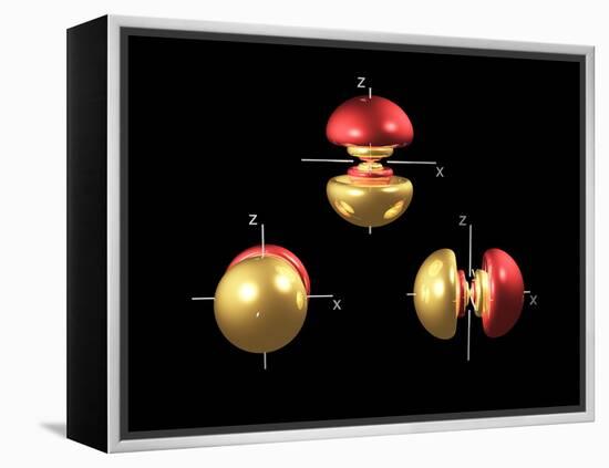 5p Electron Orbitals-Dr. Mark J.-Framed Premier Image Canvas