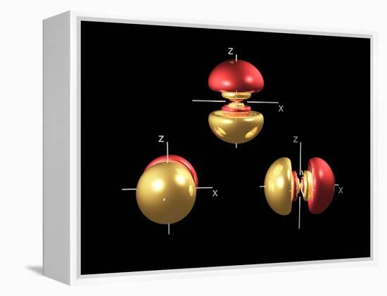 5p Electron Orbitals-Dr. Mark J.-Framed Premier Image Canvas