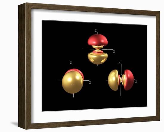 5p Electron Orbitals-Dr. Mark J.-Framed Photographic Print