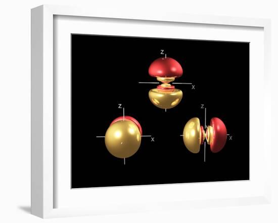 5p Electron Orbitals-Dr. Mark J.-Framed Photographic Print