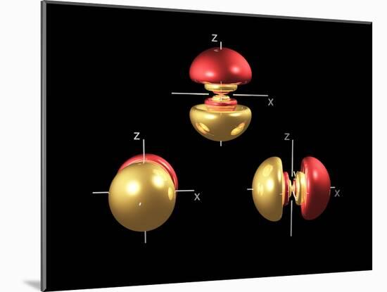 5p Electron Orbitals-Dr. Mark J.-Mounted Photographic Print