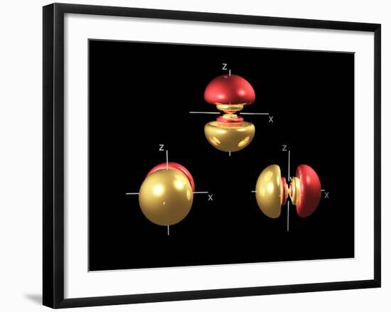 5p Electron Orbitals-Dr. Mark J.-Framed Photographic Print