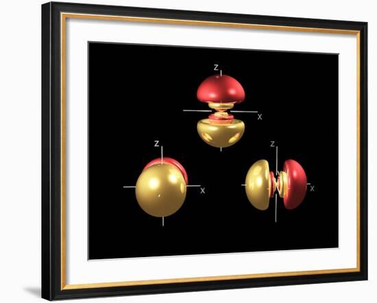 5p Electron Orbitals-Dr. Mark J.-Framed Photographic Print