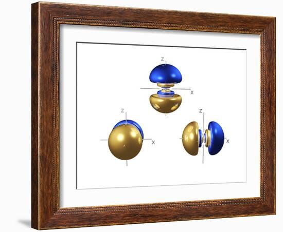 5p Electron Orbitals-Dr. Mark J.-Framed Photographic Print