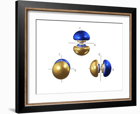 5p Electron Orbitals-Dr. Mark J.-Framed Photographic Print