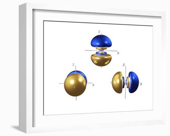 5p Electron Orbitals-Dr. Mark J.-Framed Photographic Print