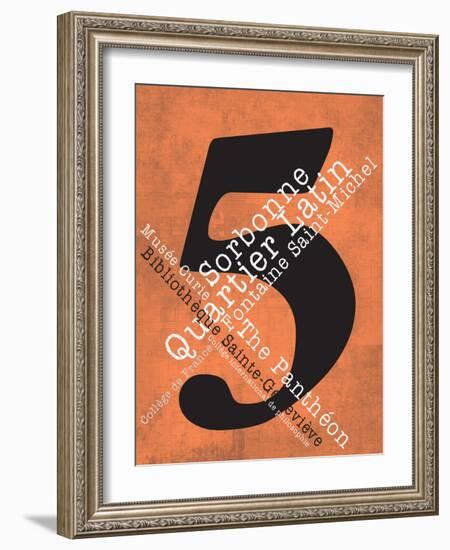 5th arrondissement of Paris-Jan Weiss-Framed Art Print