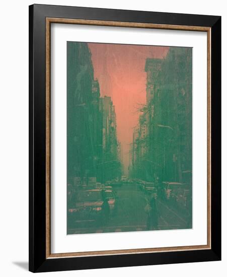 5Th Ave-NaxArt-Framed Art Print