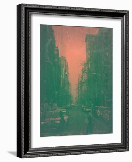 5Th Ave-NaxArt-Framed Art Print