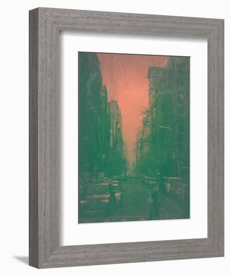 5Th Ave-NaxArt-Framed Art Print