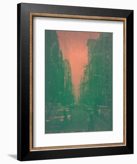 5Th Ave-NaxArt-Framed Art Print