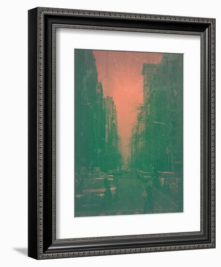 5Th Ave-NaxArt-Framed Art Print