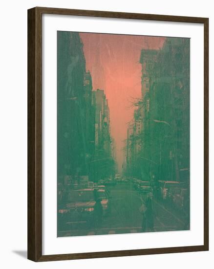 5Th Ave-NaxArt-Framed Art Print