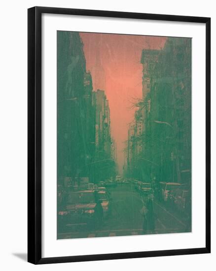 5Th Ave-NaxArt-Framed Art Print