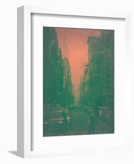 5Th Ave-NaxArt-Framed Premium Giclee Print