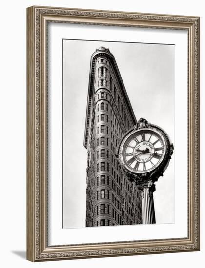 5th Avenue Clock-Igor Maloratsky-Framed Art Print