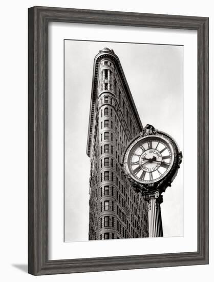 5th Avenue Clock-Igor Maloratsky-Framed Art Print