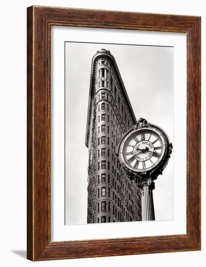 5th Avenue Clock-Igor Maloratsky-Framed Art Print