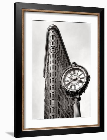 5th Avenue Clock-Igor Maloratsky-Framed Art Print