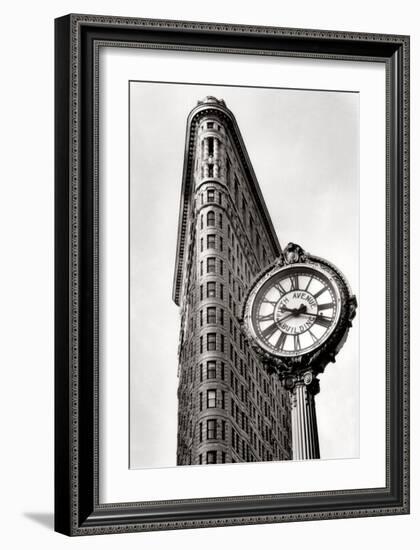 5th Avenue Clock-Igor Maloratsky-Framed Art Print