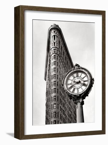 5th Avenue Clock-Igor Maloratsky-Framed Art Print