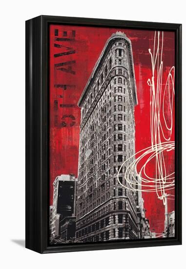 5th Avenue Icon-Evangeline Taylor-Framed Stretched Canvas