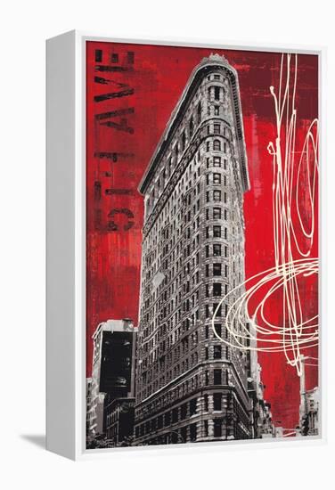 5th Avenue Icon-Evangeline Taylor-Framed Stretched Canvas