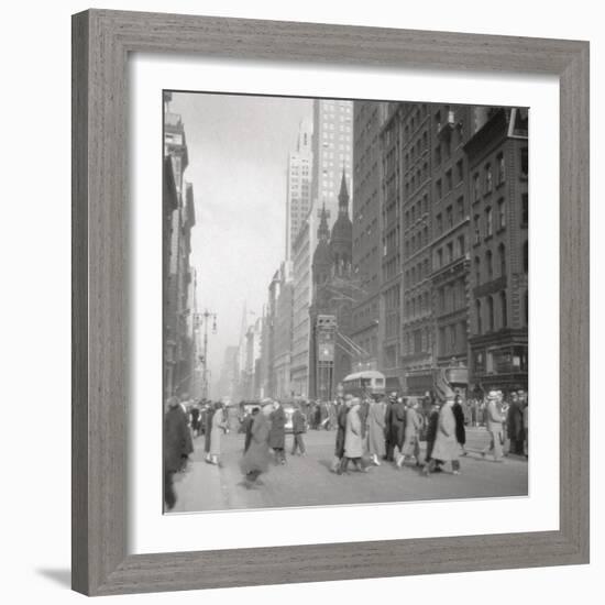 5th Avenue, New York City, USA, 20th Century-J Dearden Holmes-Framed Photographic Print